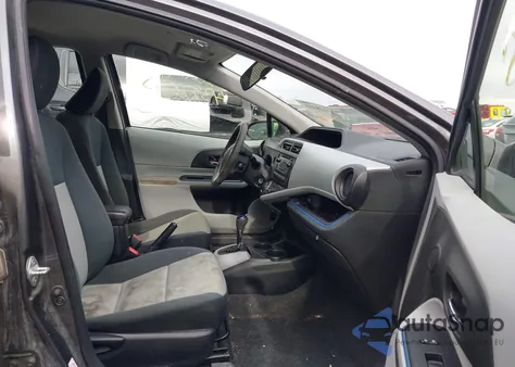 2012 Toyota Prius C Two from USA, damaged, VIN JTDKDTB39C1004679